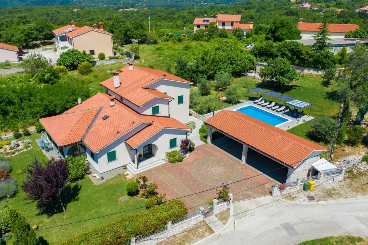 Holiday House Olive Grove With Pool And Garden Labin  Exteriör bild