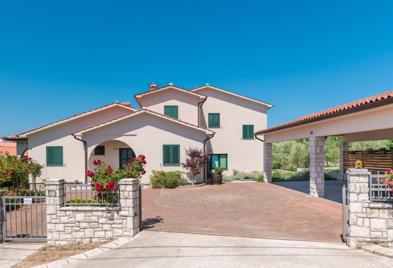 Holiday House Olive Grove With Pool And Garden Labin  Exteriör bild