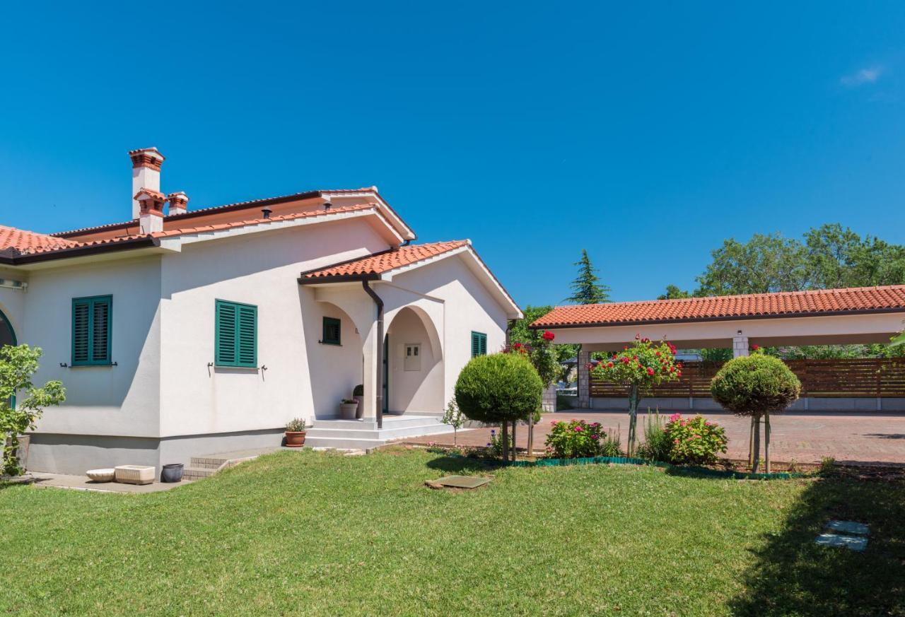 Holiday House Olive Grove With Pool And Garden Labin  Exteriör bild